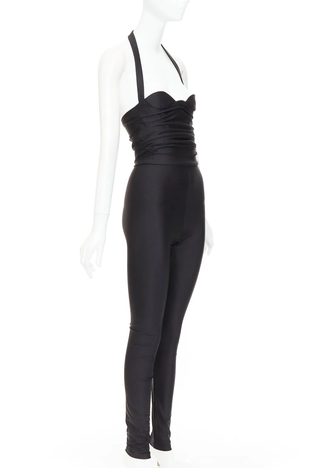 Saint Laurent Black Polyamide Jumpsuit Black Polyamide Never worn, with tag - Inside View