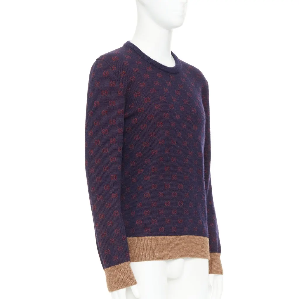 Gucci Purple Wool Knitwear Purple Wool Very good - Inside View