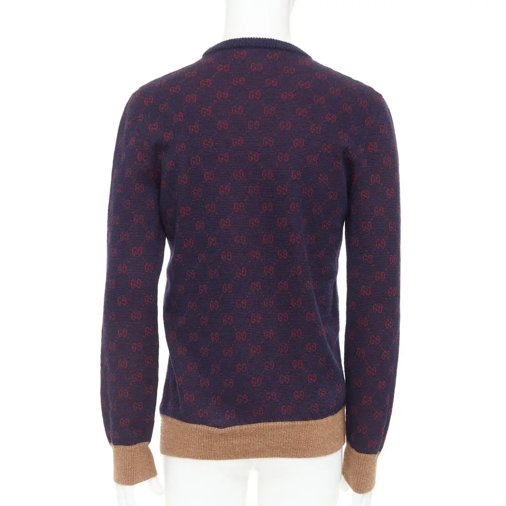 Gucci Purple Wool Knitwear Purple Wool Very good - Box View