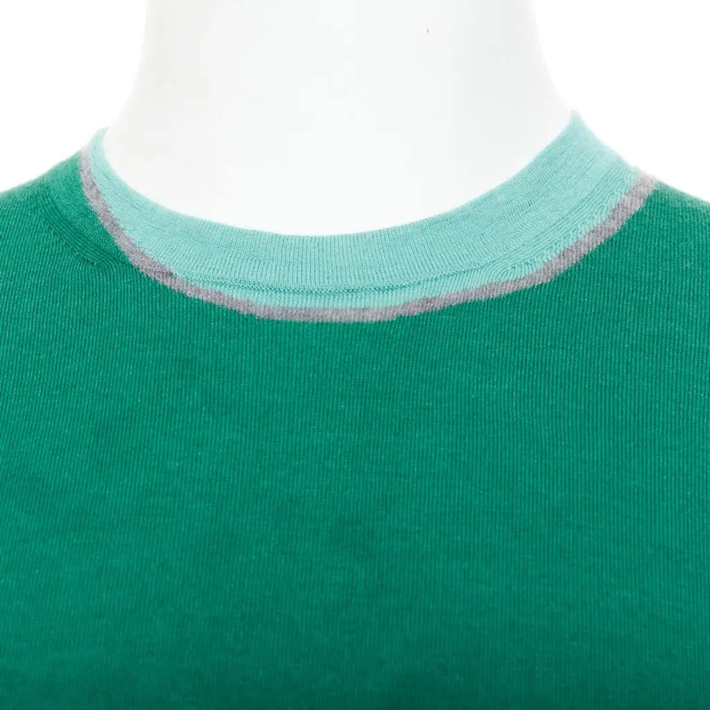 Hermès Green Cashmere Knitwear Green Cashmere Fair - Back View