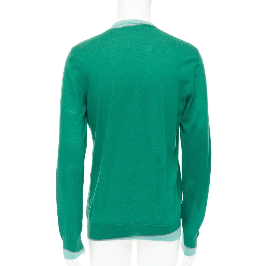 Hermès Green Cashmere Knitwear Green Cashmere Fair - Box View