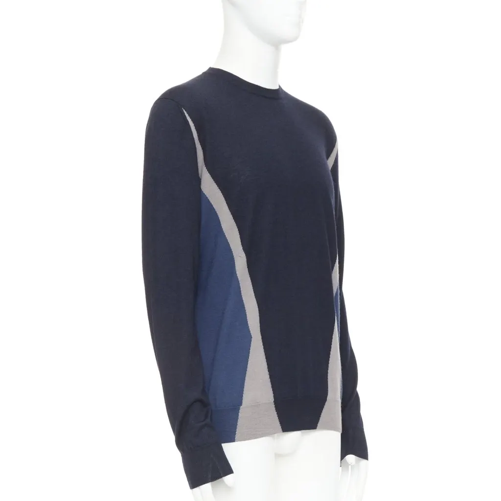 Hermès Navy Cashmere Knitwear Navy Cashmere Fair - Inside View