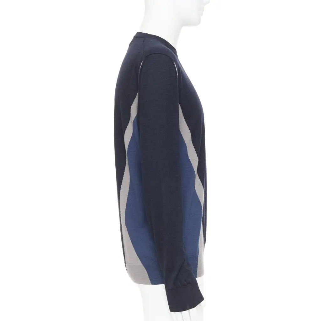 Hermès Navy Cashmere Knitwear Navy Cashmere Fair - Model View