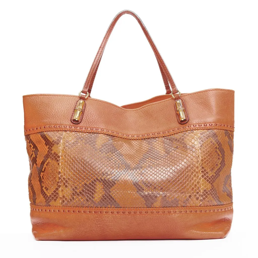 Gucci Laidback Crafty Orange Leather Fair - Box View
