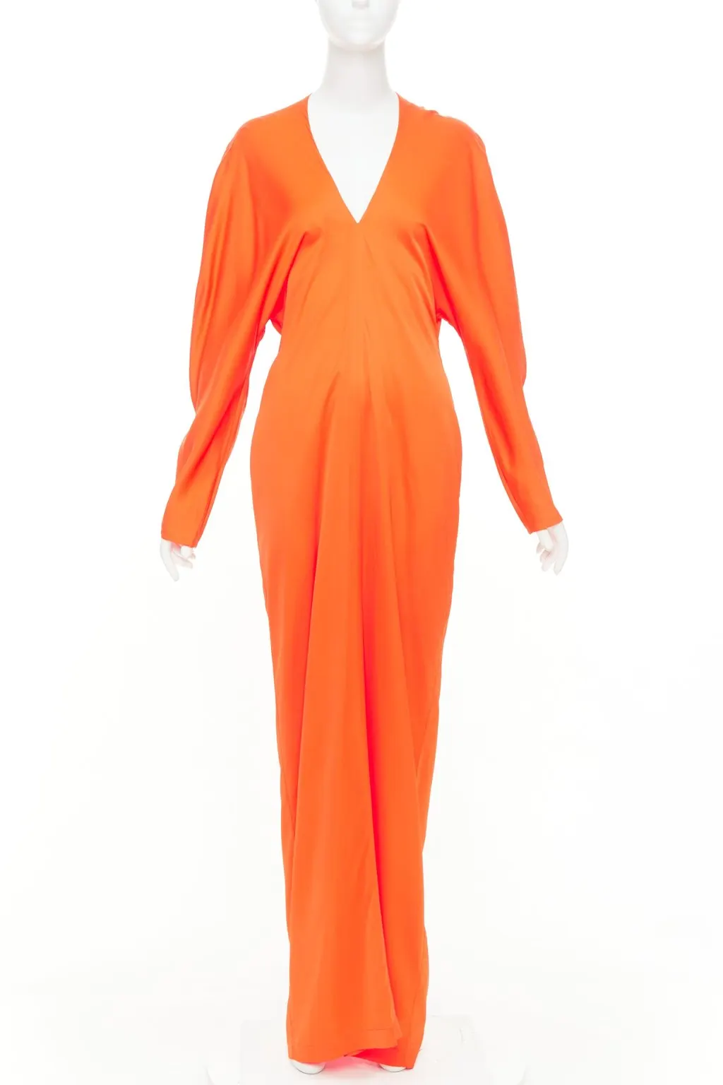 Salvatore Ferragamo Orange Viscose Dress Orange Viscose Never worn, with tag - Inside View