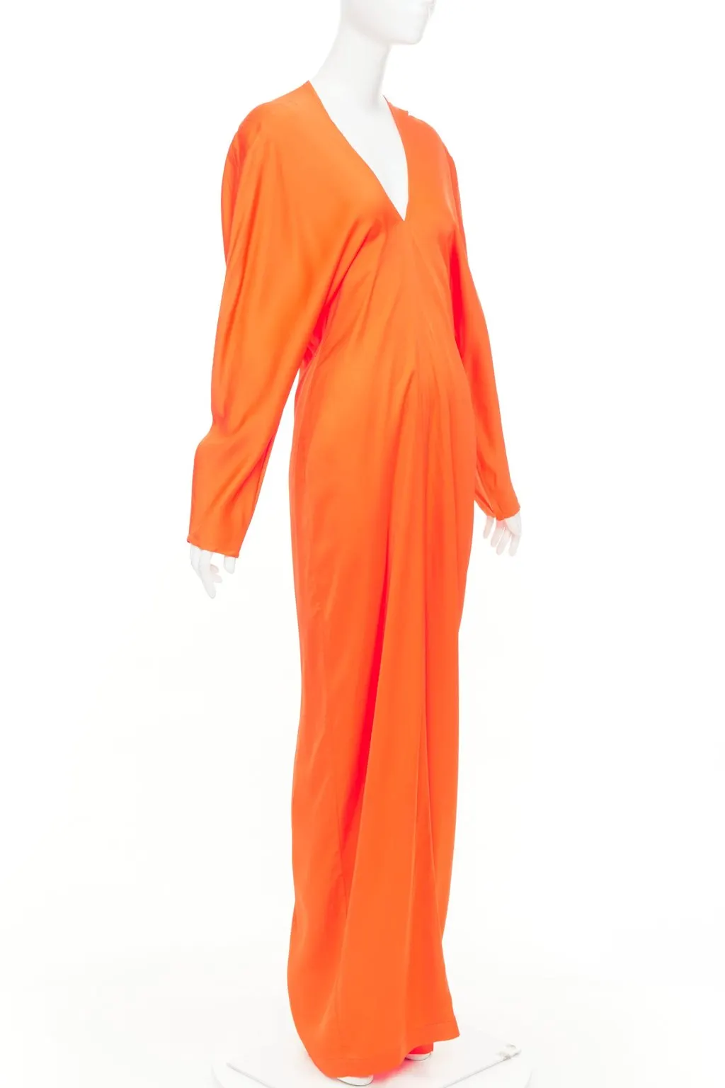 Salvatore Ferragamo Orange Viscose Dress Orange Viscose Never worn, with tag - Inside View