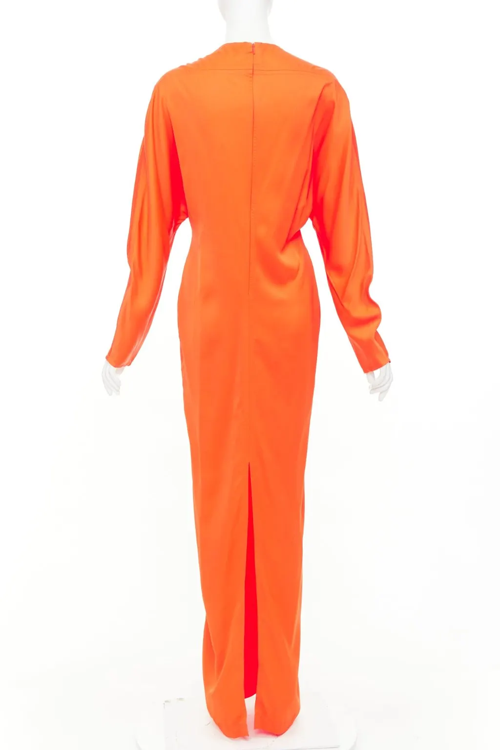 Salvatore Ferragamo Orange Viscose Dress Orange Viscose Never worn, with tag - Box View