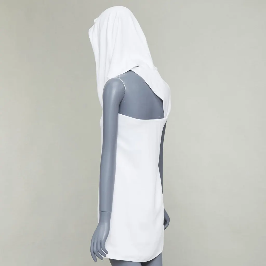 Salvatore Ferragamo White Silk Dress White Silk Never worn, with tag - Box View