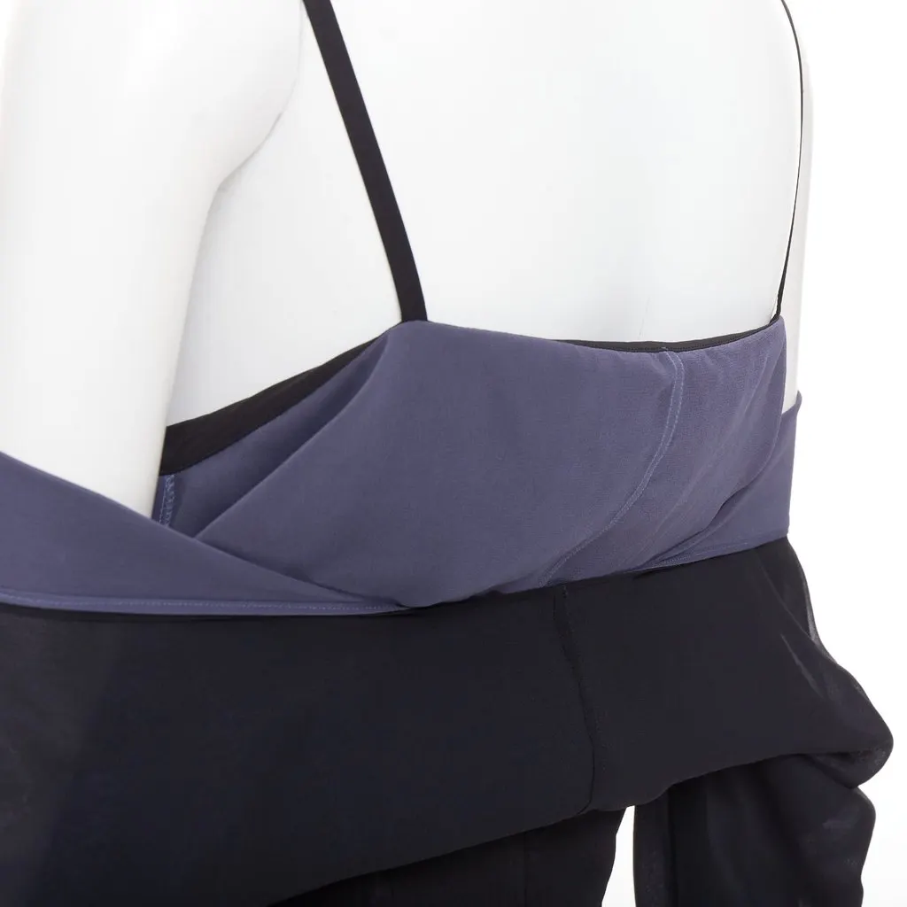 Dolce & Gabbana Black Top Black Viscose Very good - Back View