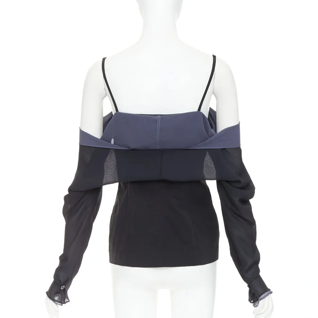 Dolce & Gabbana Black Top Black Viscose Very good - Box View