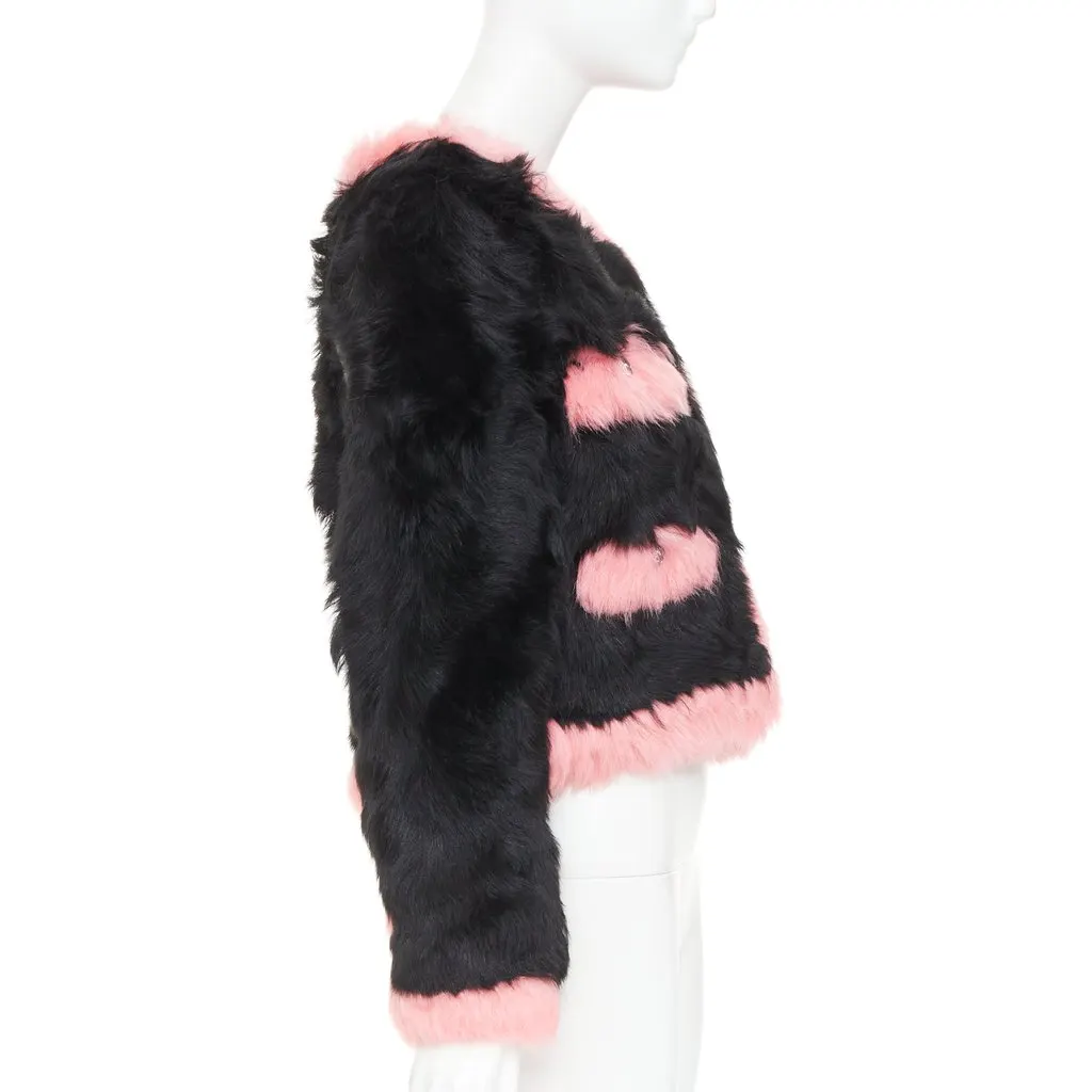 Chanel Black Fur Coat Black Fur Never worn, with tag - Box View