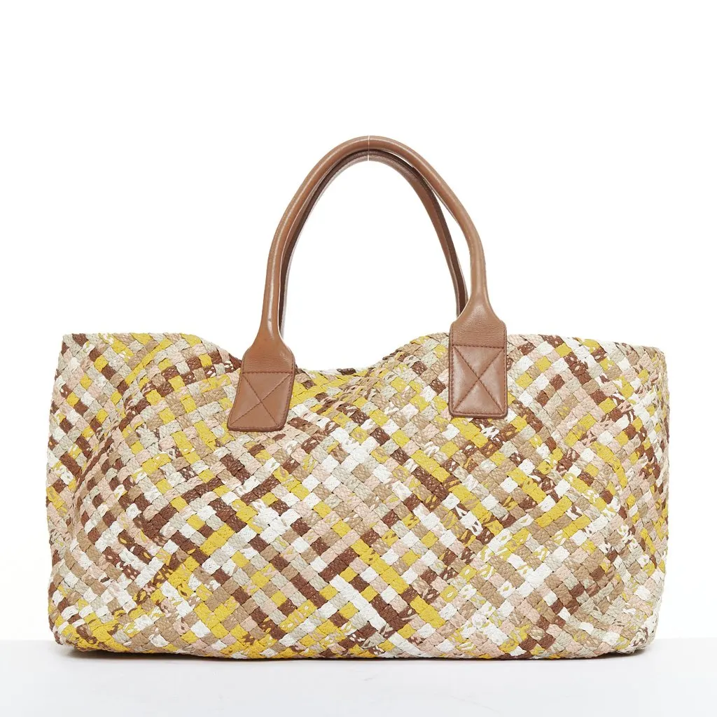 Bottega Veneta Brown Leather Handbag Brown Leather Fair - Box View