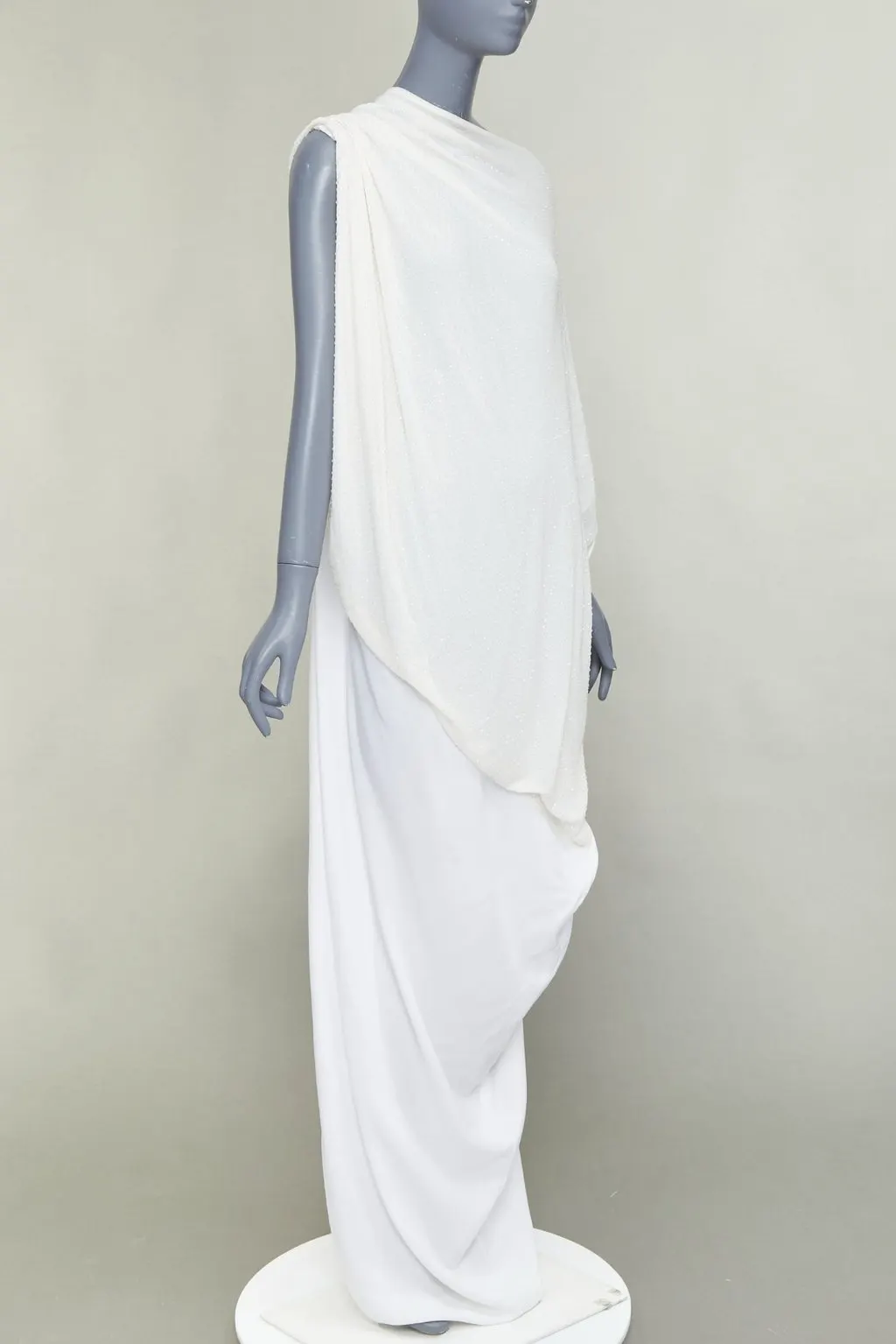 Salvatore Ferragamo White Silk Dress White Silk Very good - Inside View