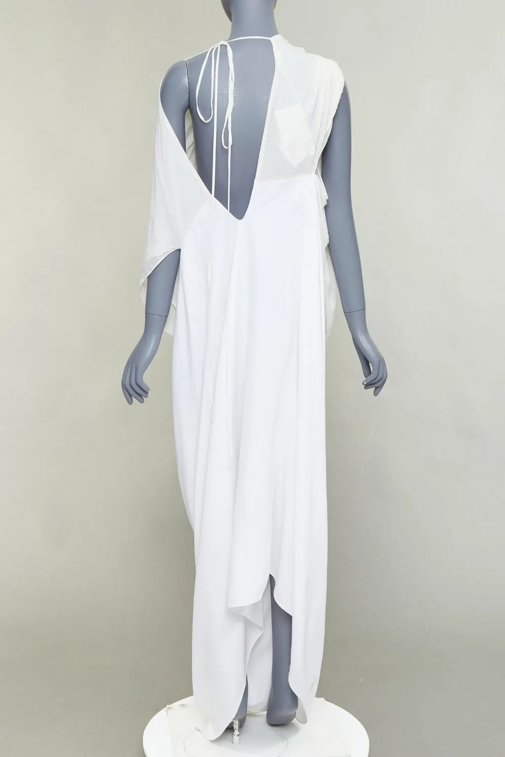 Salvatore Ferragamo White Silk Dress White Silk Very good - Box View