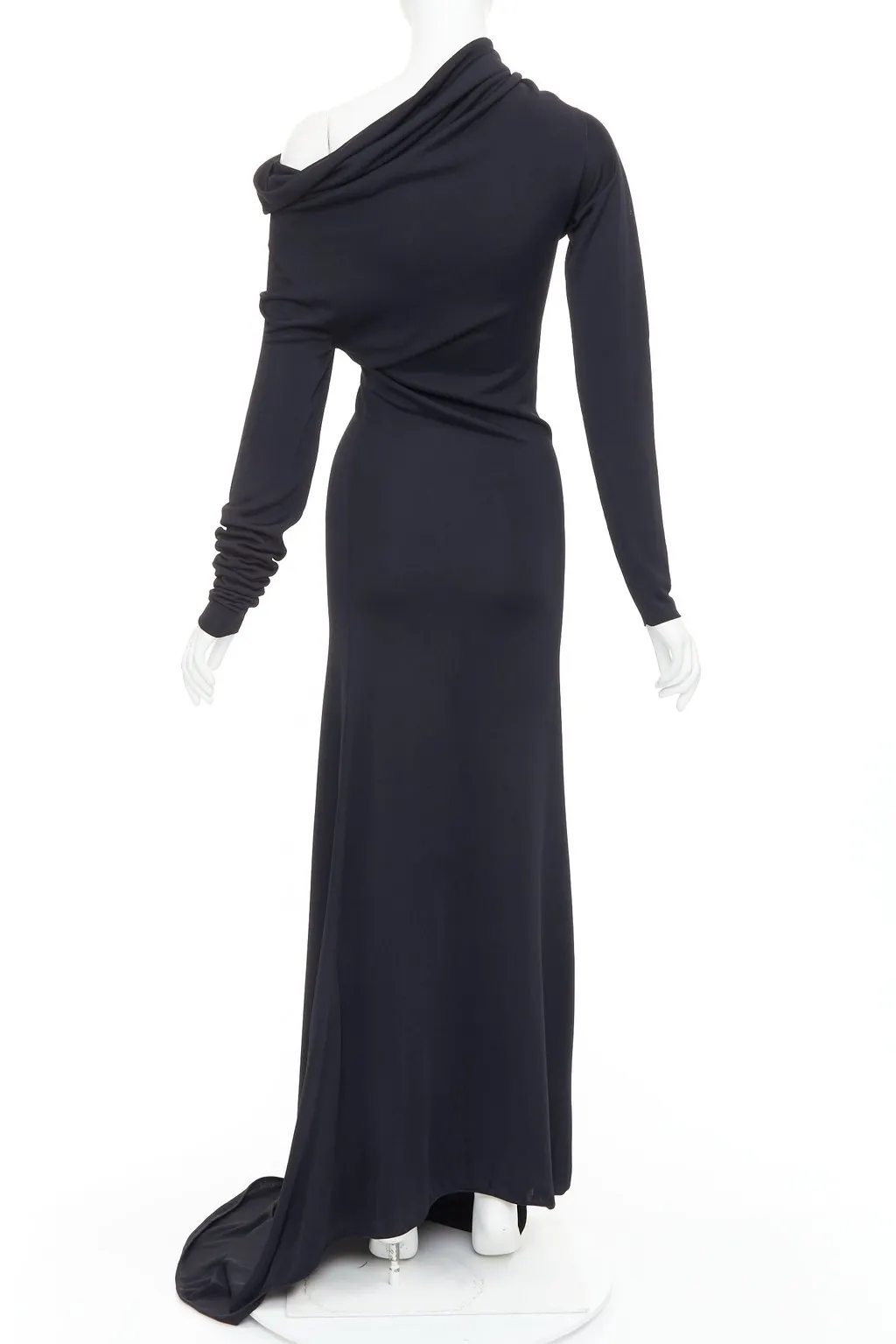 Salvatore Ferragamo Black Viscose Dress Black Viscose Never worn, with tag - Box View
