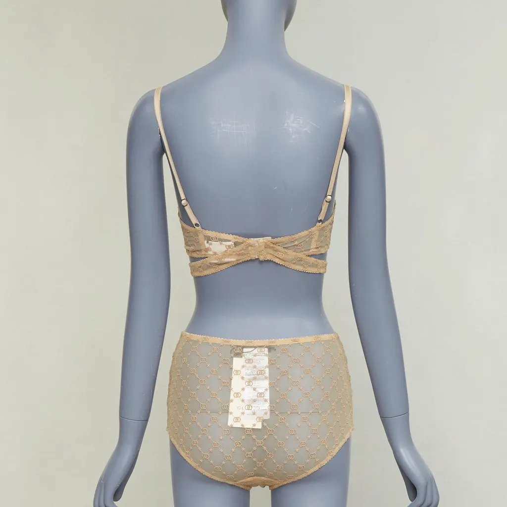 Gucci GG Star Beige Polyamide Never worn, with tag - Box View