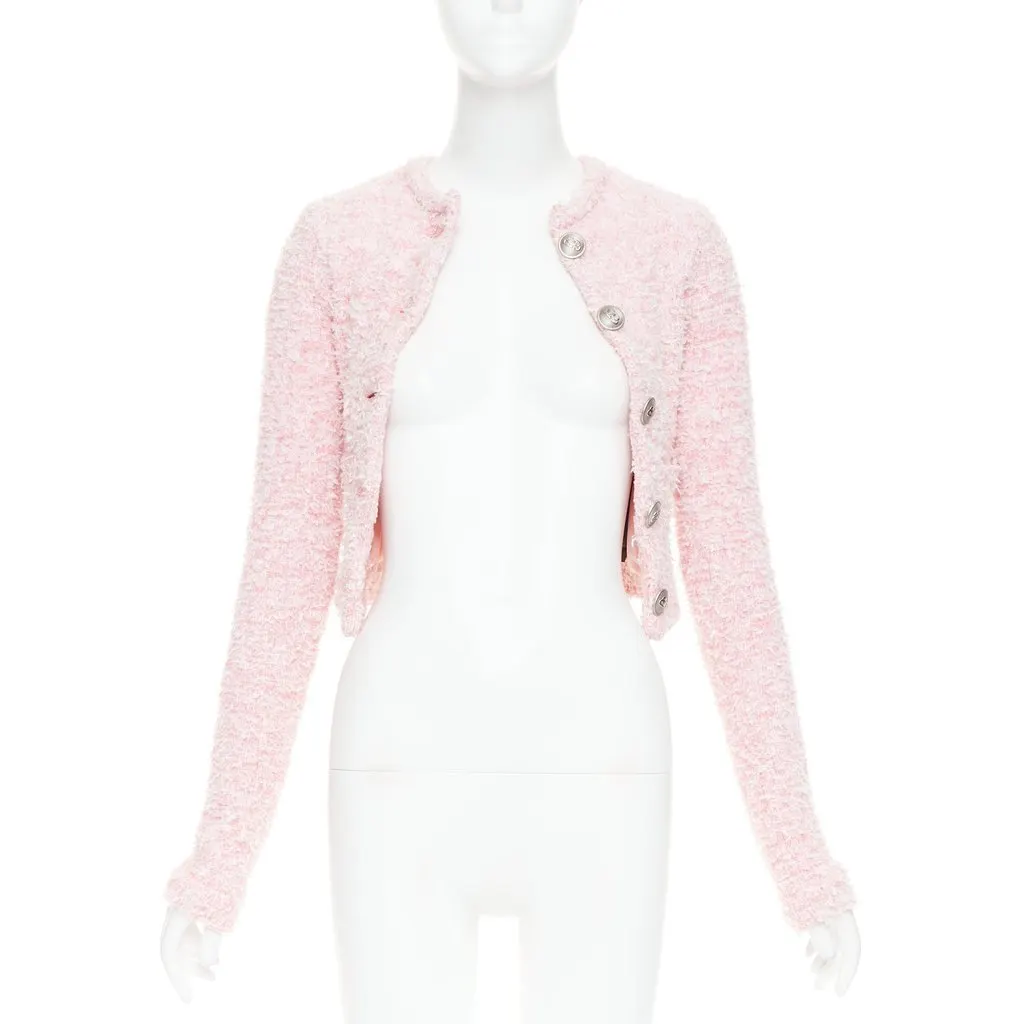 Balenciaga Pink Cotton Jacket Pink Cotton Never worn, with tag - Inside View