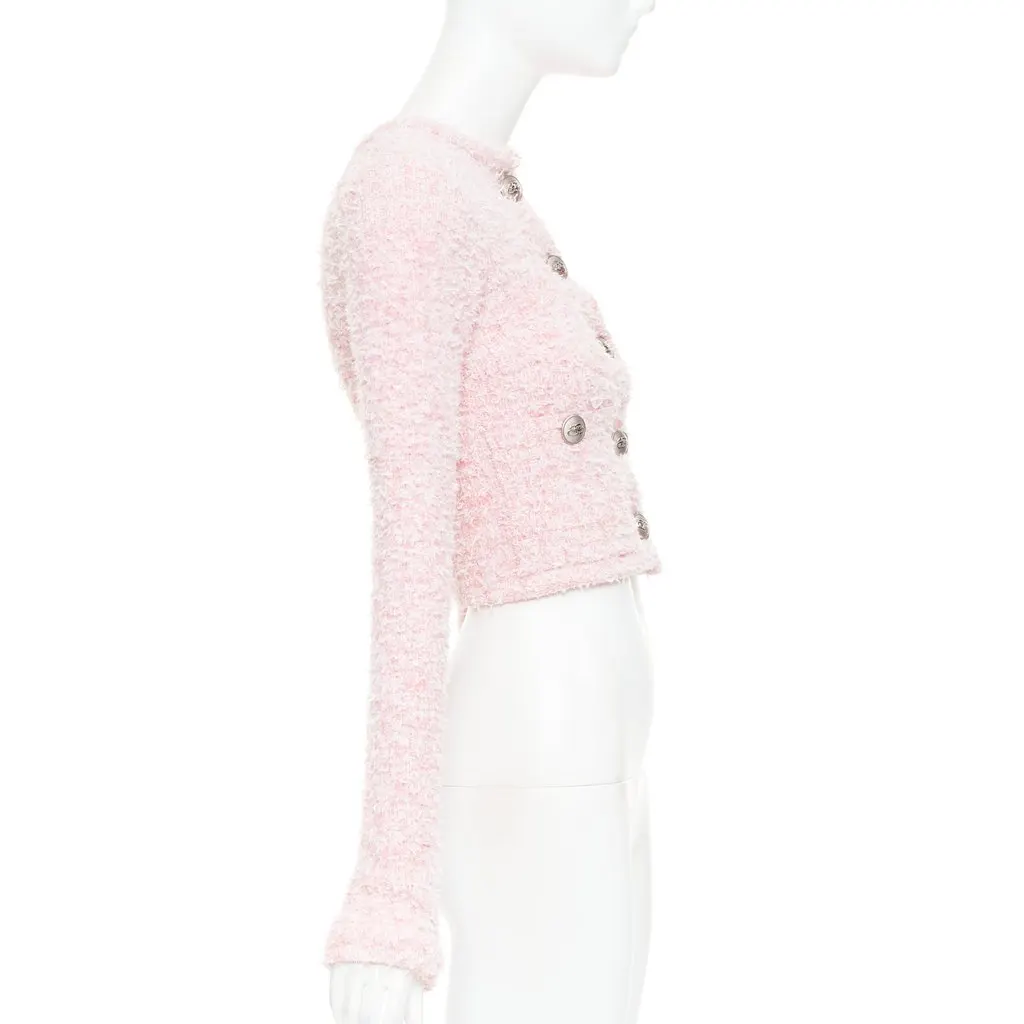 Balenciaga Pink Cotton Jacket Pink Cotton Never worn, with tag - Box View