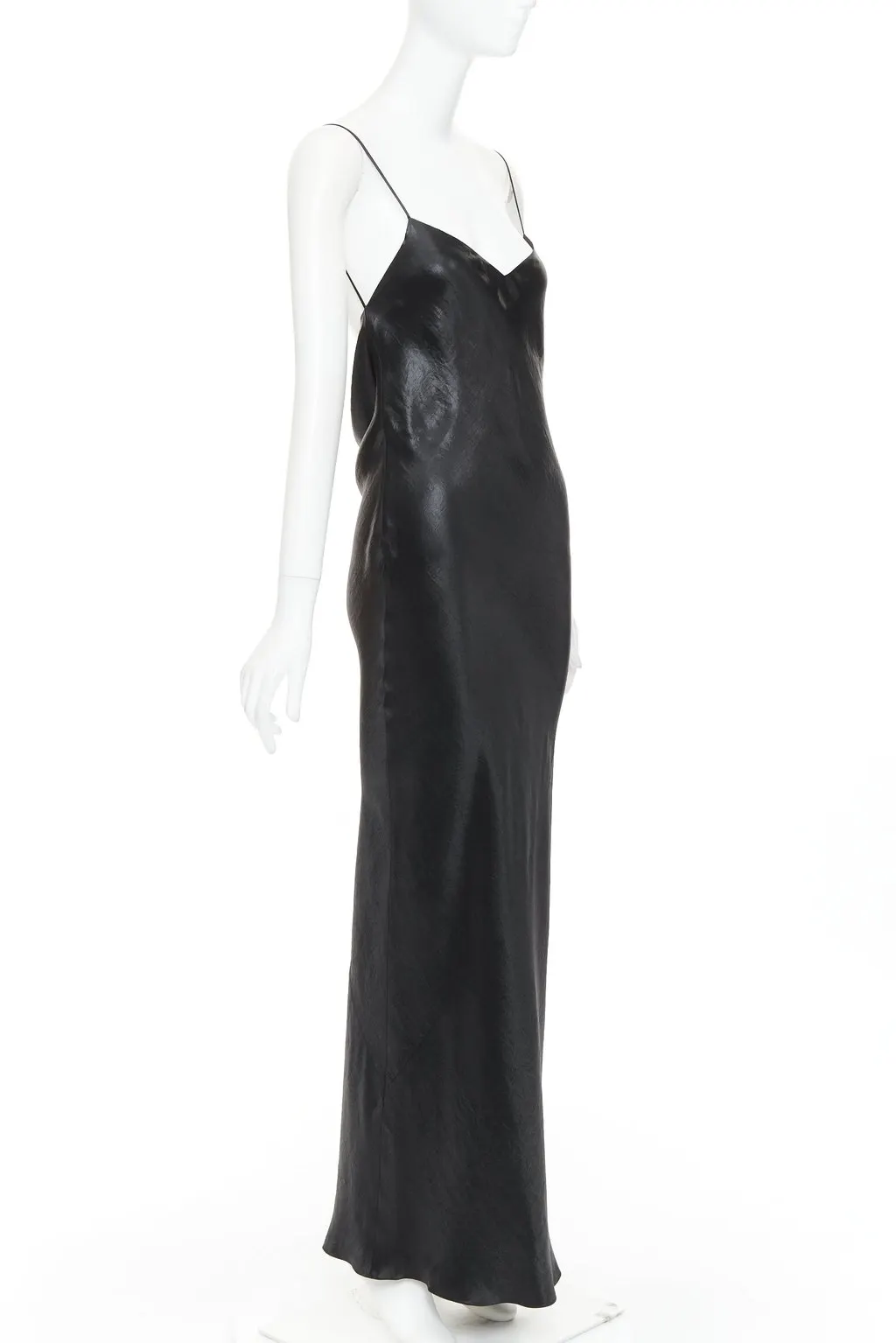 Saint Laurent 761176 Y6H20 1000 Black Viscose Never worn, with tag - Inside View