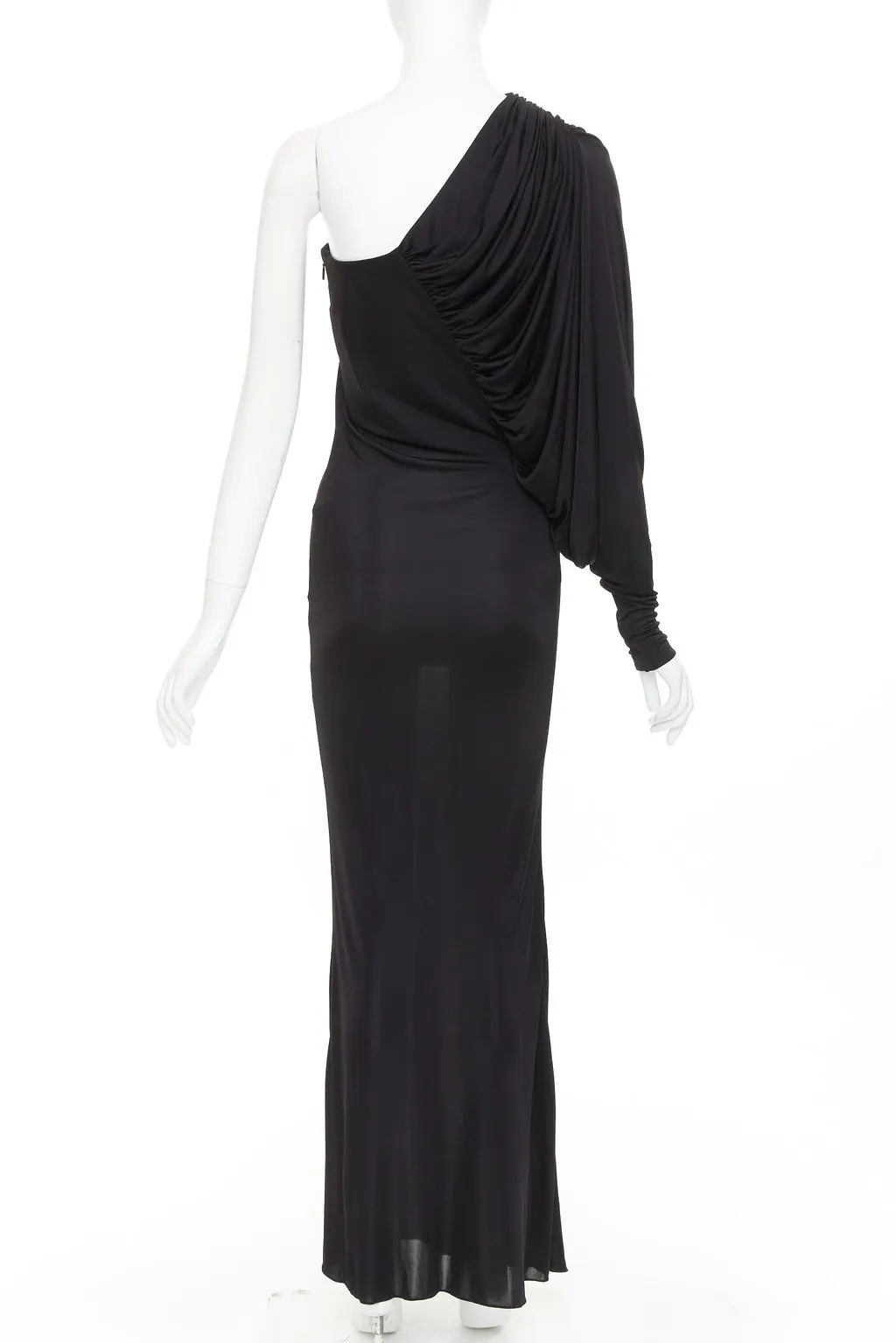 Saint Laurent 736714 Y7F98 1000 Black Viscose Never worn, with tag - Box View