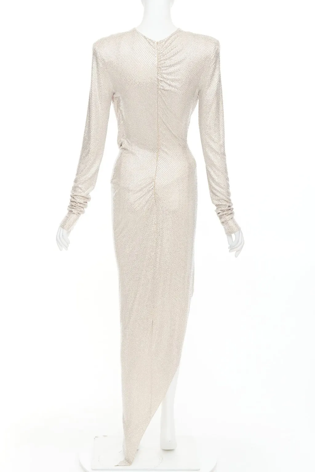 Alexandre Vauthier Beige Viscose Dress Beige Viscose Very good - Box View