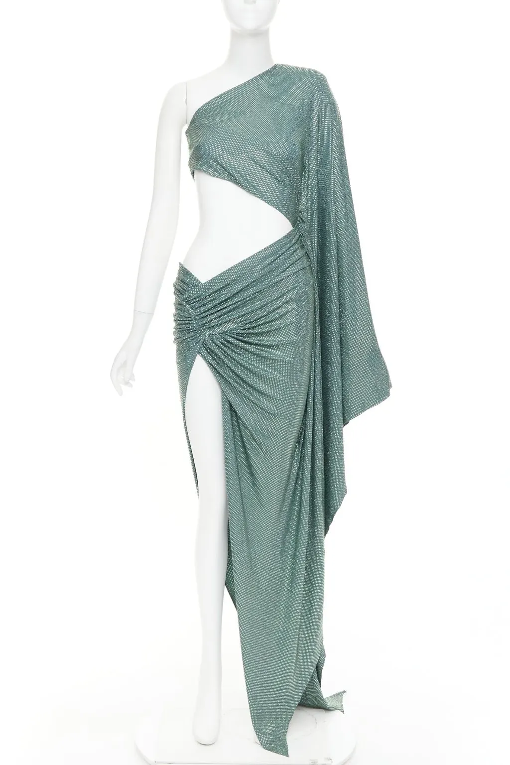 Alexandre Vauthier Green Dress Green Good - Front View