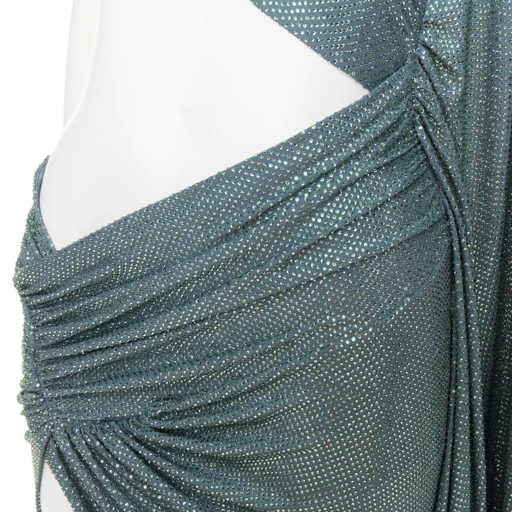 Alexandre Vauthier Green Dress Green Good - Back View