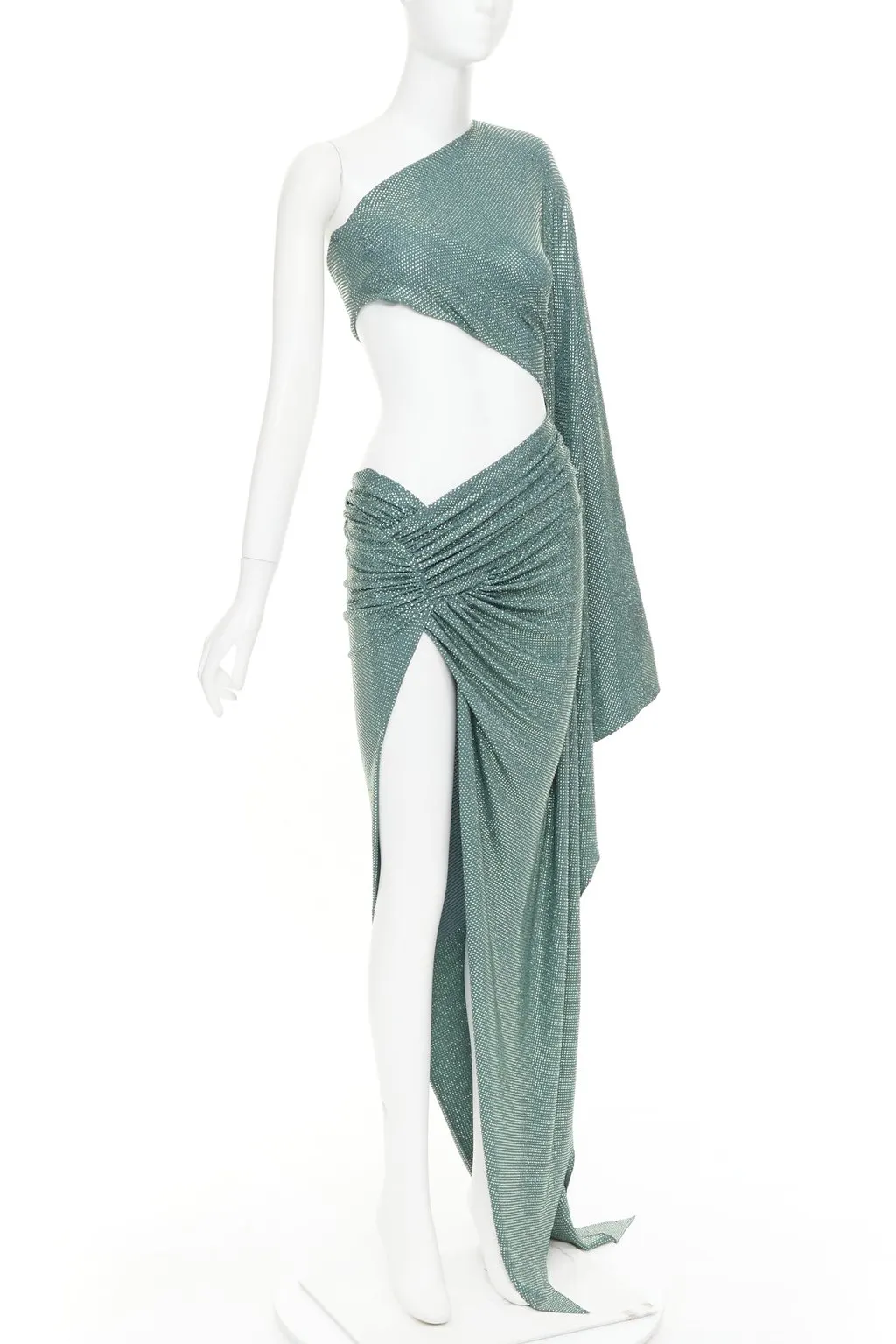 Alexandre Vauthier Green Dress Green Good - Inside View