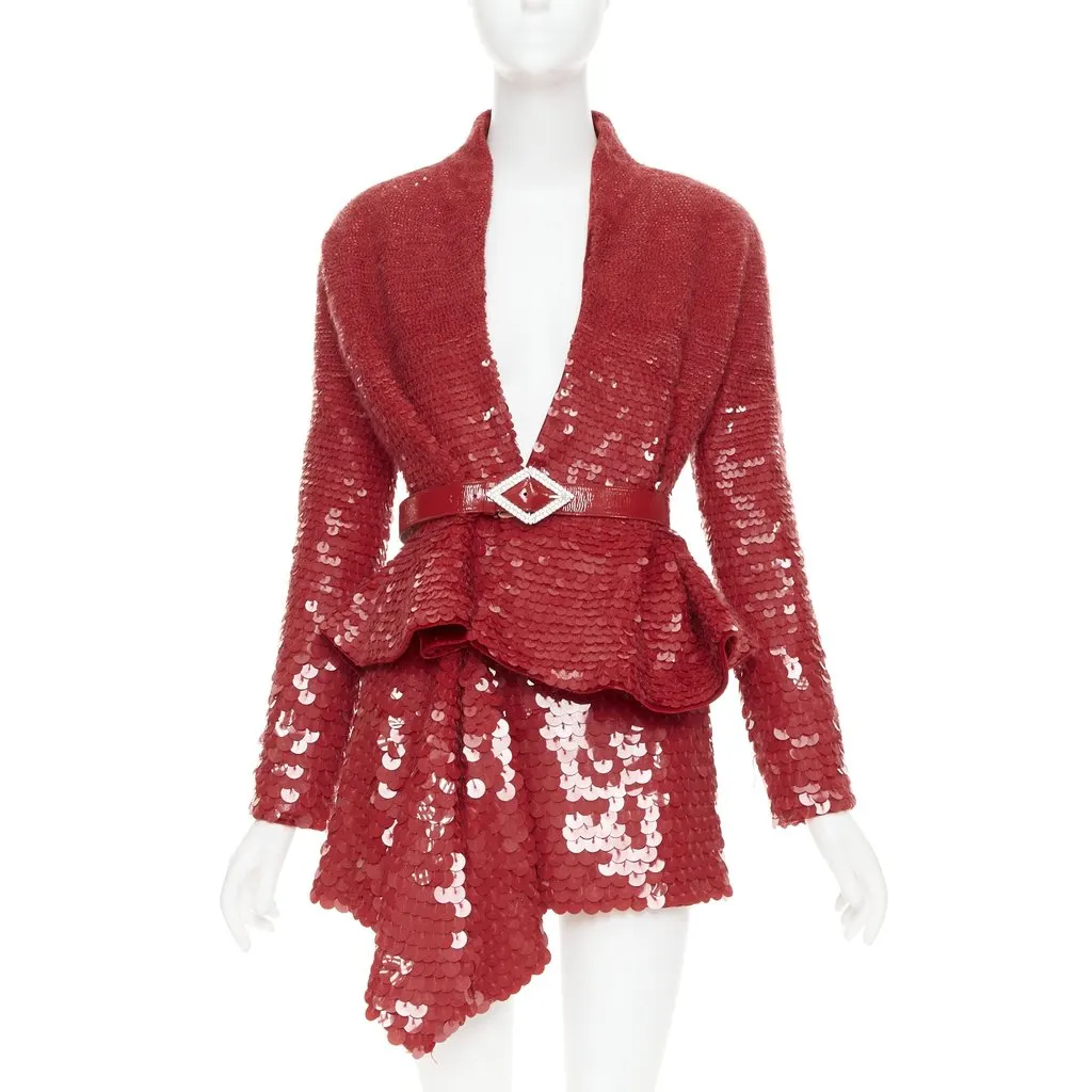 Alexandre Vauthier Red Dress Red Good - Front View
