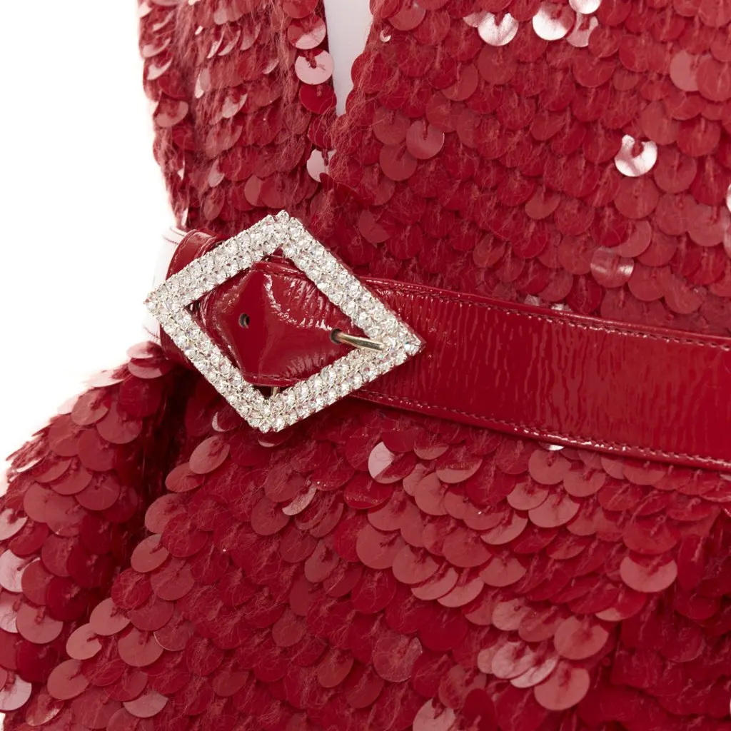 Alexandre Vauthier Red Dress Red Good - Back View