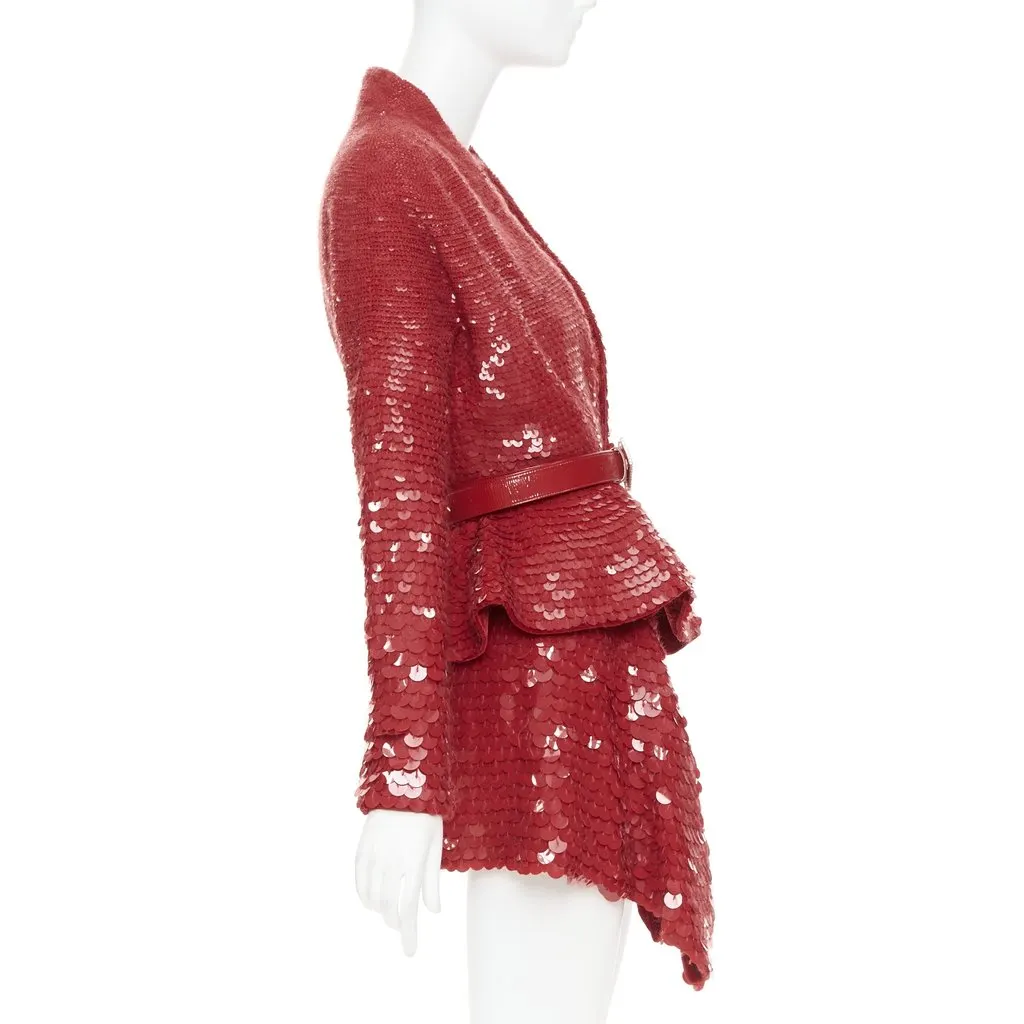 Alexandre Vauthier Red Dress Red Good - Model View