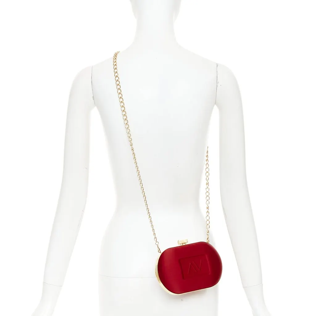 Alexandre Vauthier Red Handbag Red Good - Back View