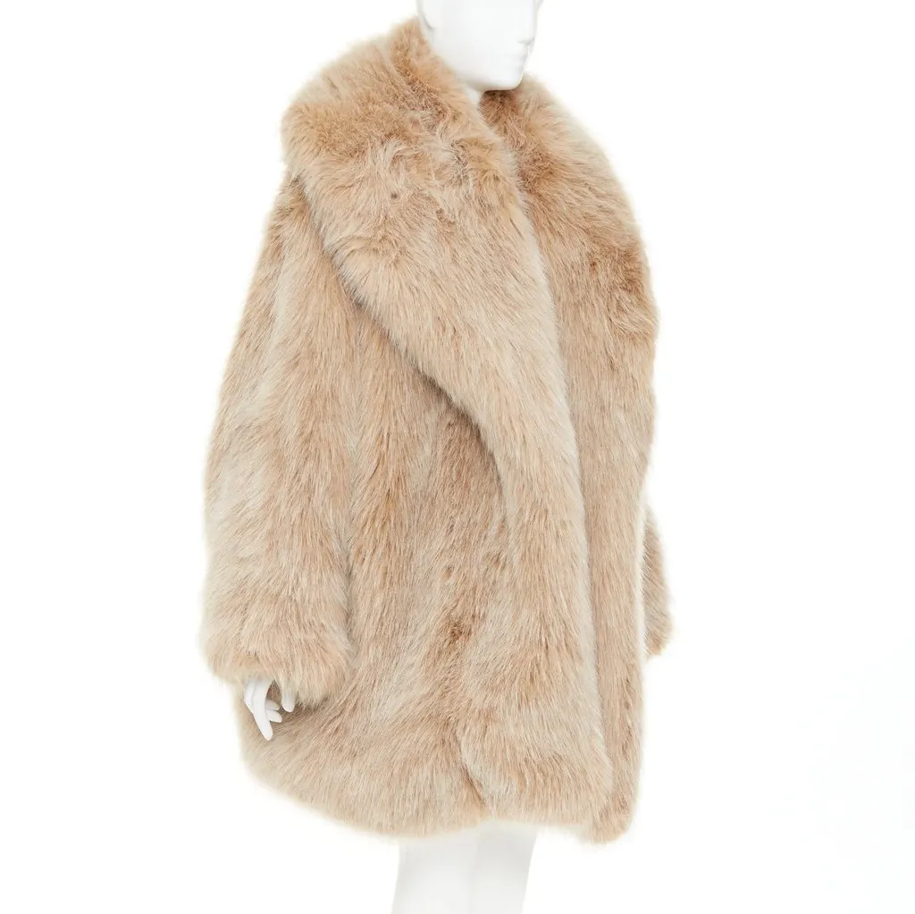 Alexandre Vauthier Brown Coat Brown Polyester Very good - Inside View