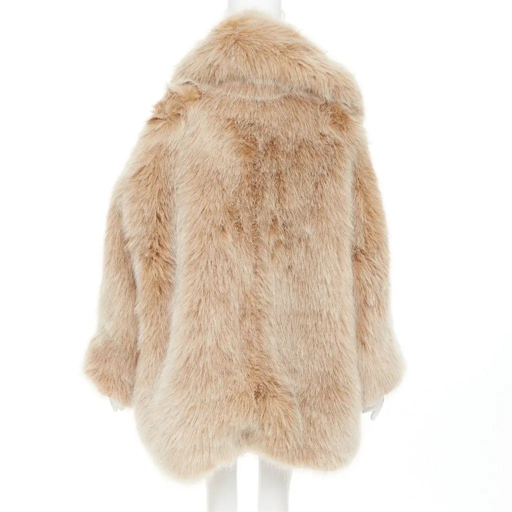 Alexandre Vauthier Brown Coat Brown Polyester Very good - Box View