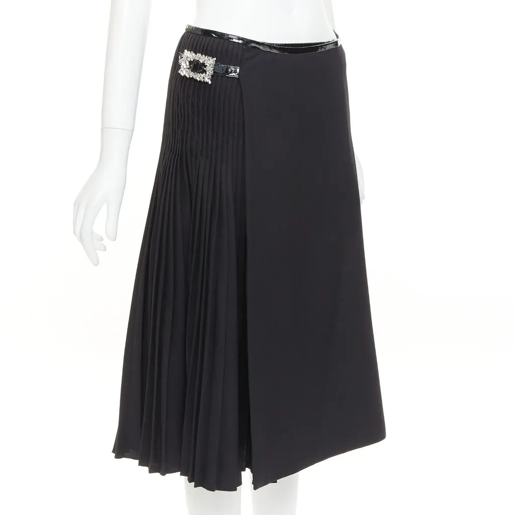 Alexandre Vauthier Black Skirt Black Fair - Front View