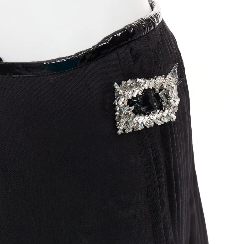 Alexandre Vauthier Black Skirt Black Fair - Back View