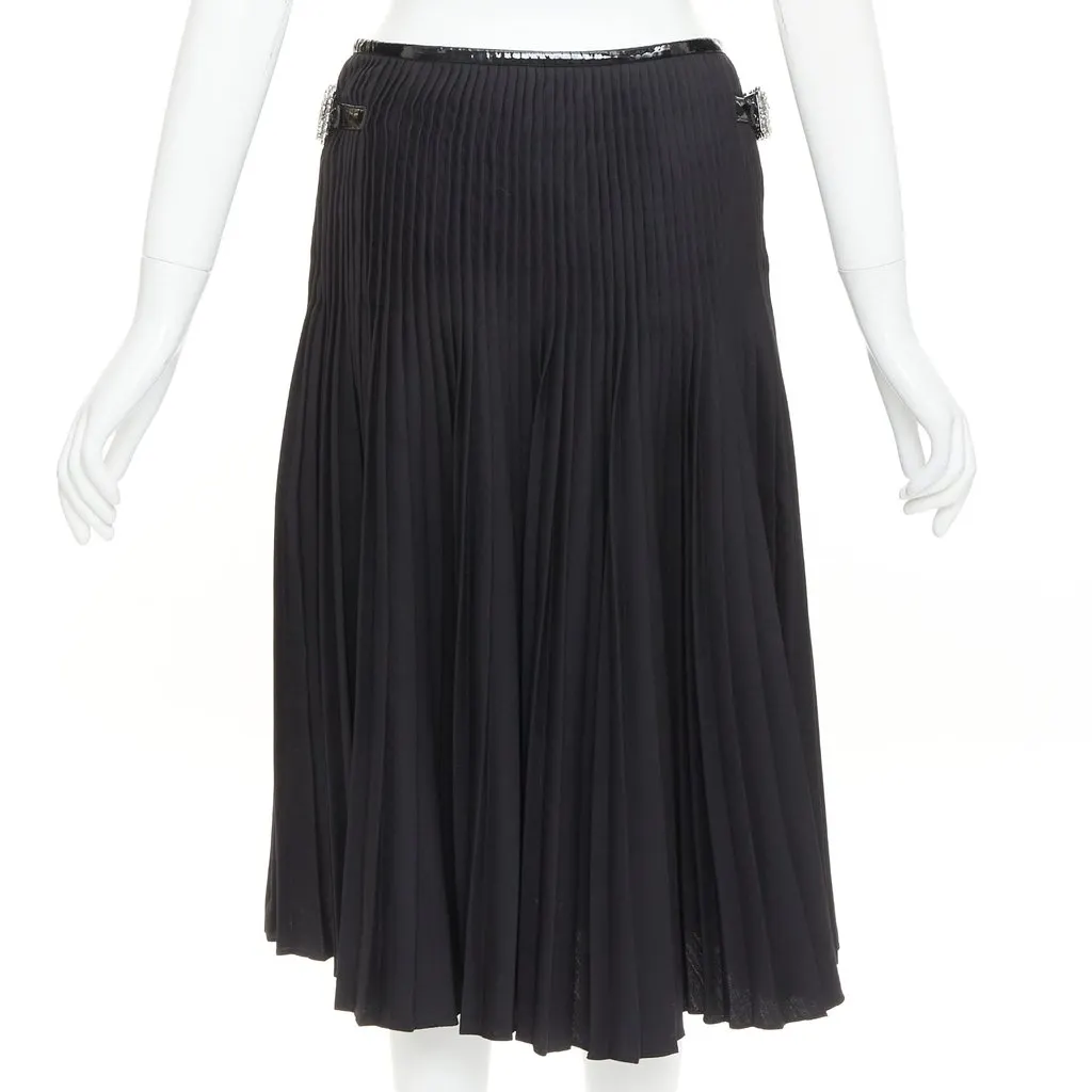 Alexandre Vauthier Black Skirt Black Fair - Inside View
