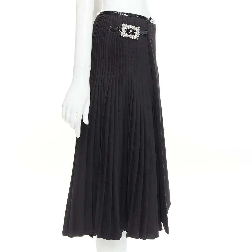 Alexandre Vauthier Black Skirt Black Fair - Model View