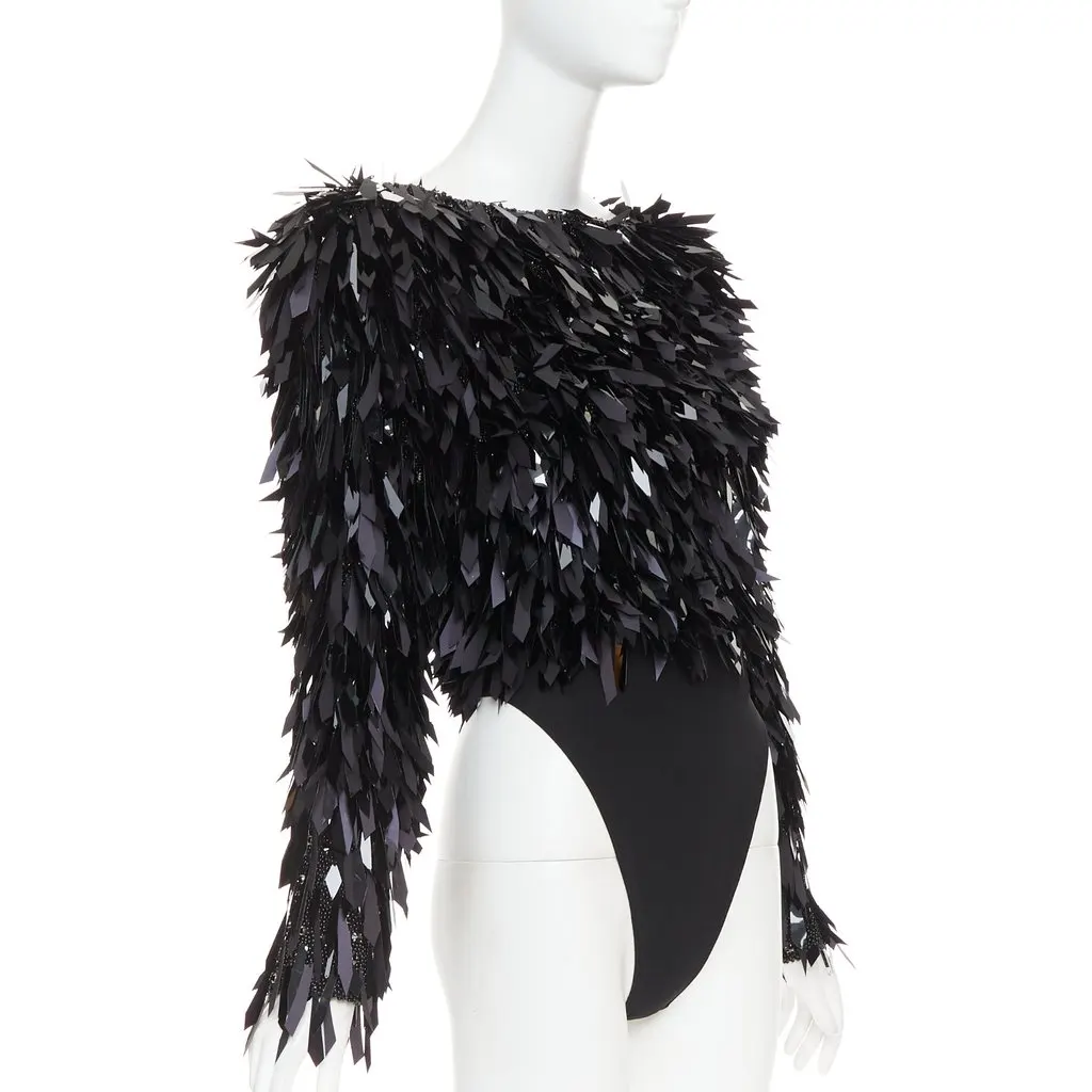 Alexandre Vauthier Black Polyester Top Black Polyester Very good - Inside View