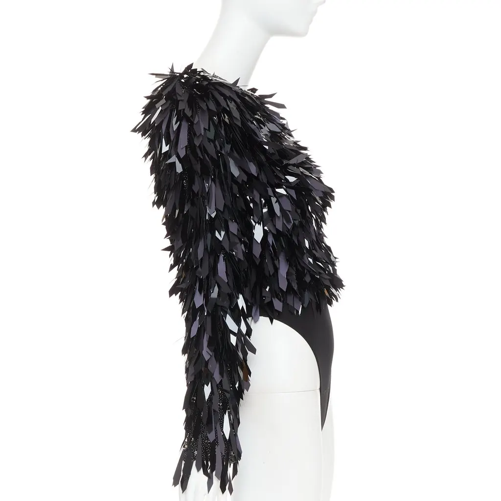 Alexandre Vauthier Black Polyester Top Black Polyester Very good - Model View