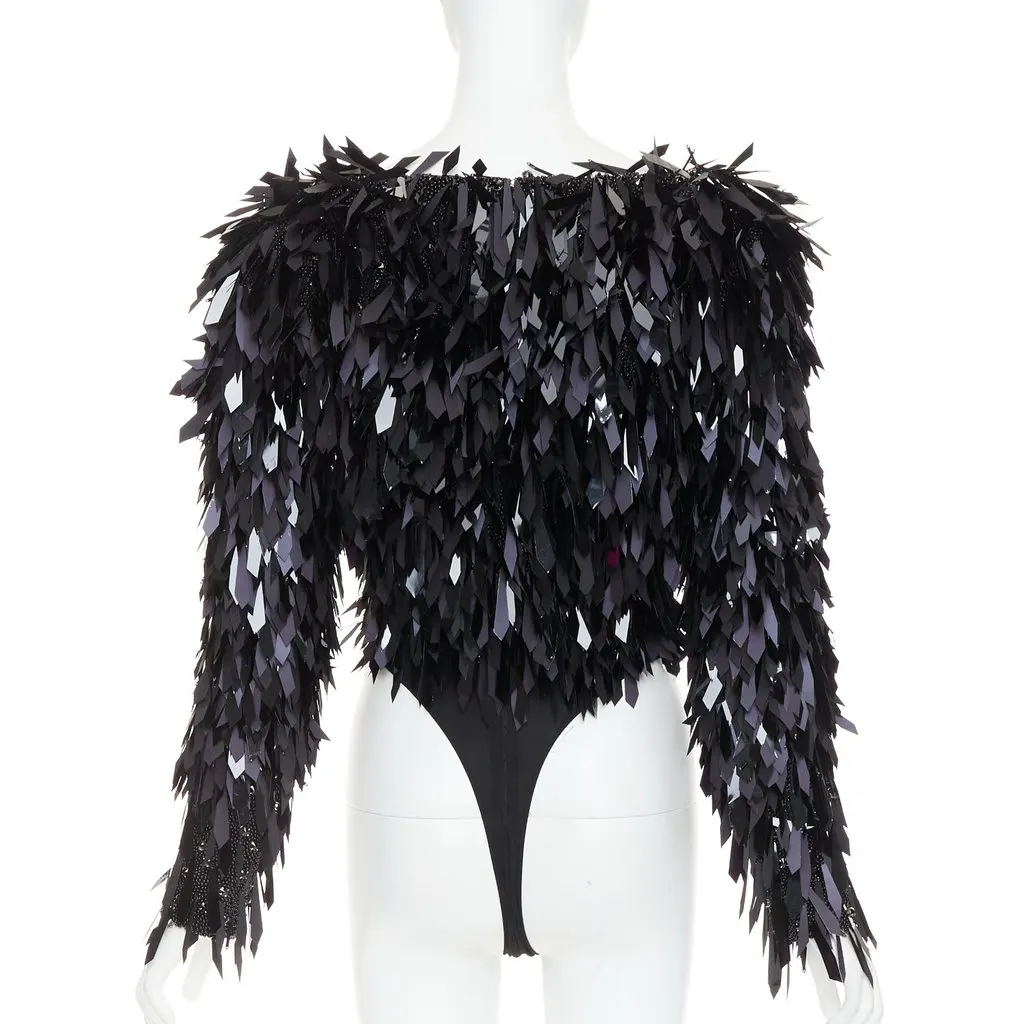 Alexandre Vauthier Black Polyester Top Black Polyester Very good - Box View