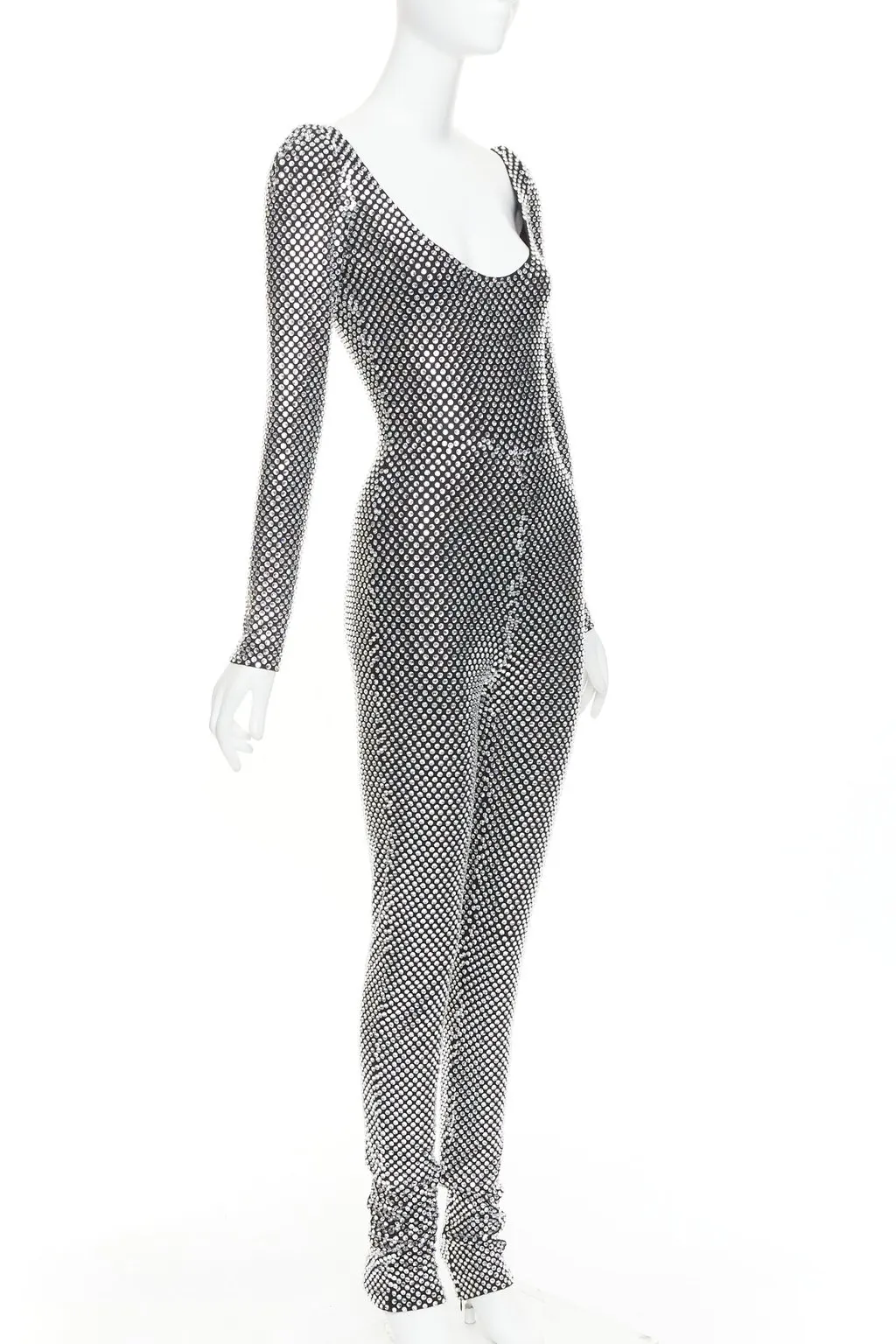 Alexandre Vauthier Silver Viscose Jumpsuit Silver Viscose Very good - Inside View