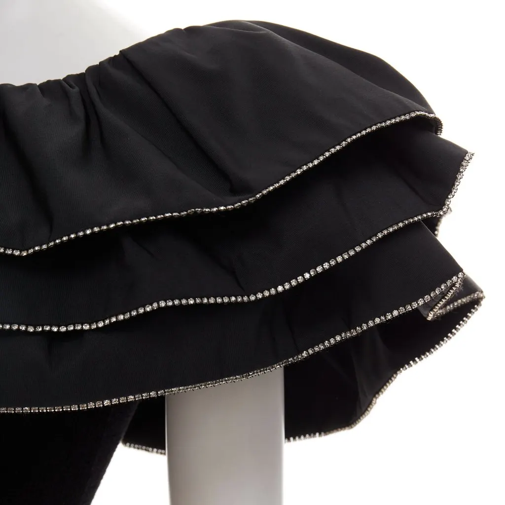 Alexandre Vauthier Black Dress Black Very good - Back View