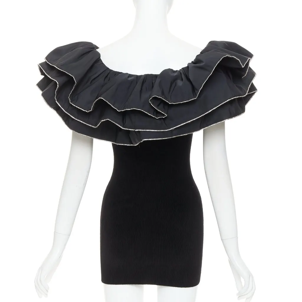Alexandre Vauthier Black Dress Black Very good - Box View