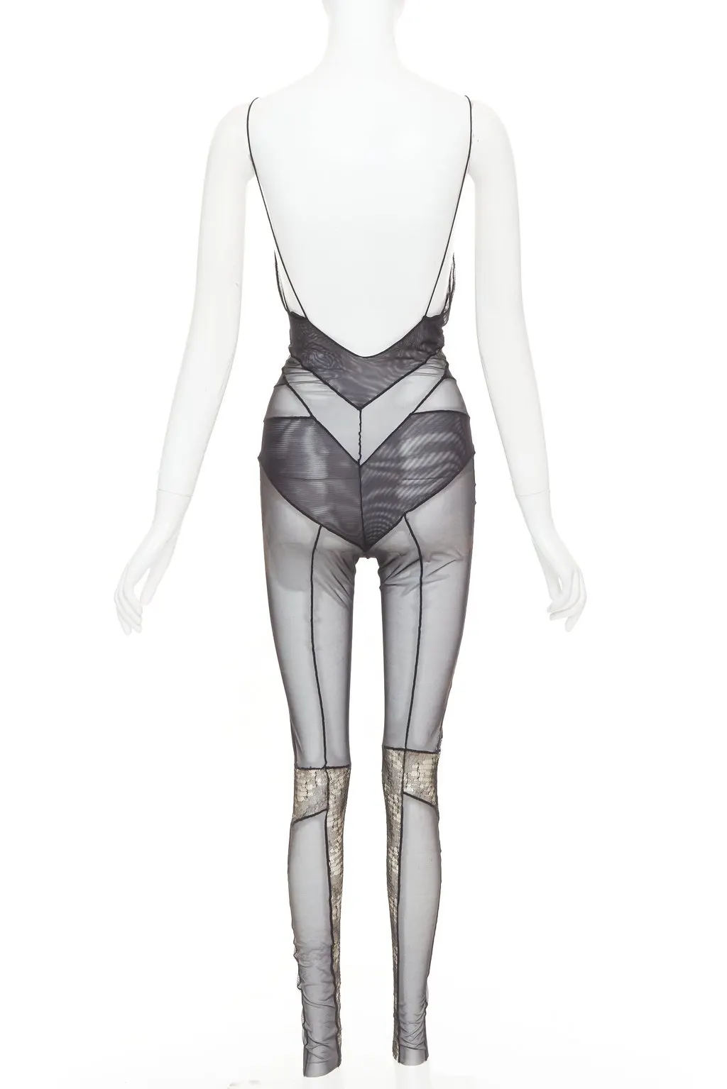 Alexandre Vauthier Black Jumpsuit Black Very good - Box View