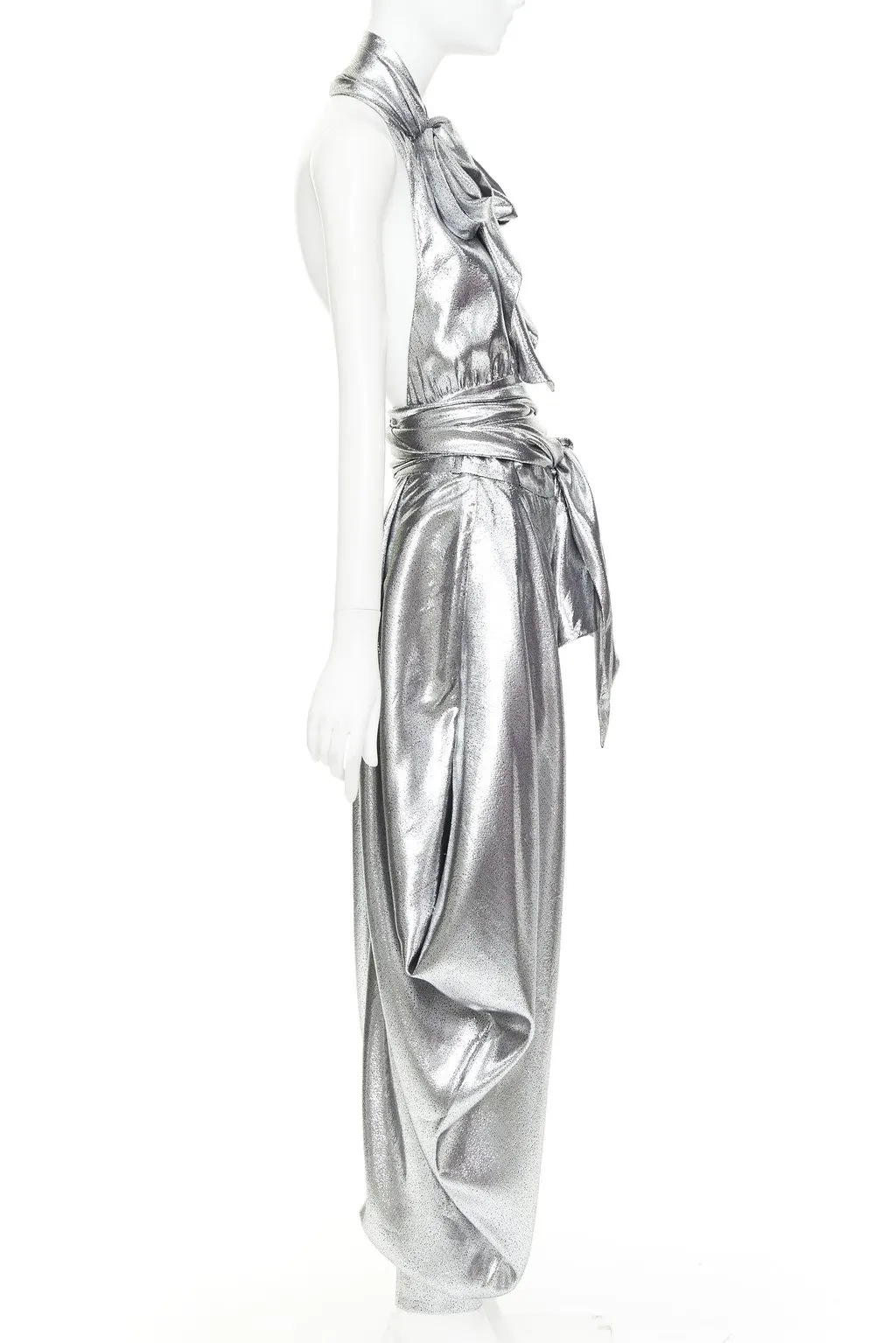 Alexandre Vauthier Silver Jumpsuit Silver Good - Inside View