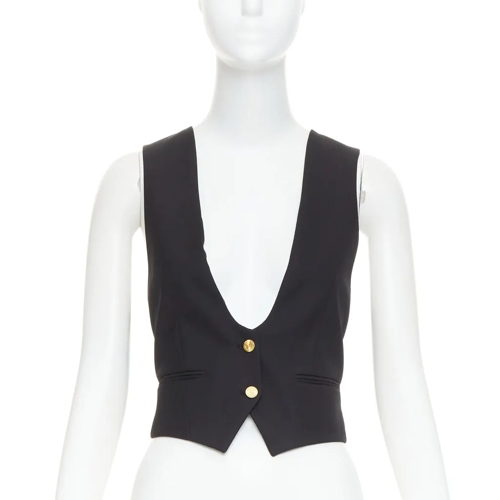 Alexandre Vauthier Black Top Black Very good - Front View