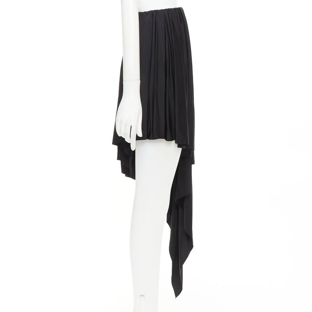 Alexandre Vauthier Black Skirt Black Good - Model View