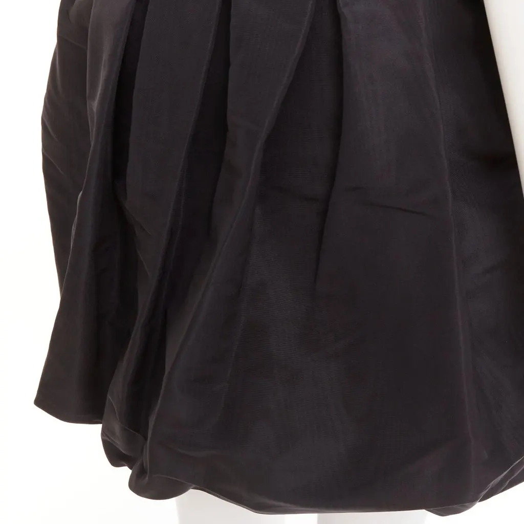 Alexandre Vauthier Black Silk Skirt Black Silk Very good - Back View