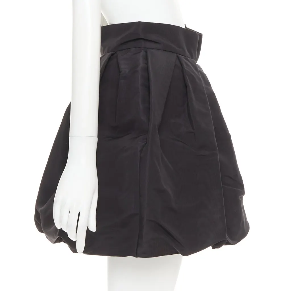 Alexandre Vauthier Black Silk Skirt Black Silk Very good - Model View